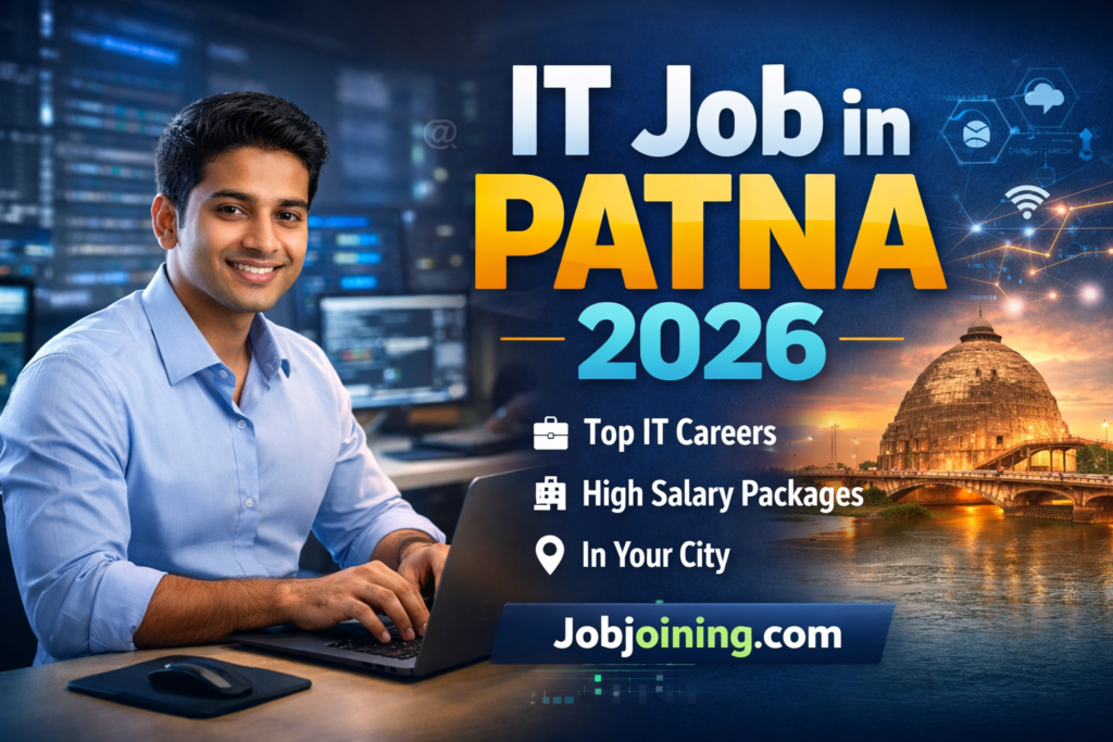 IT Job in Patna March 2026 - Jobjoining.com