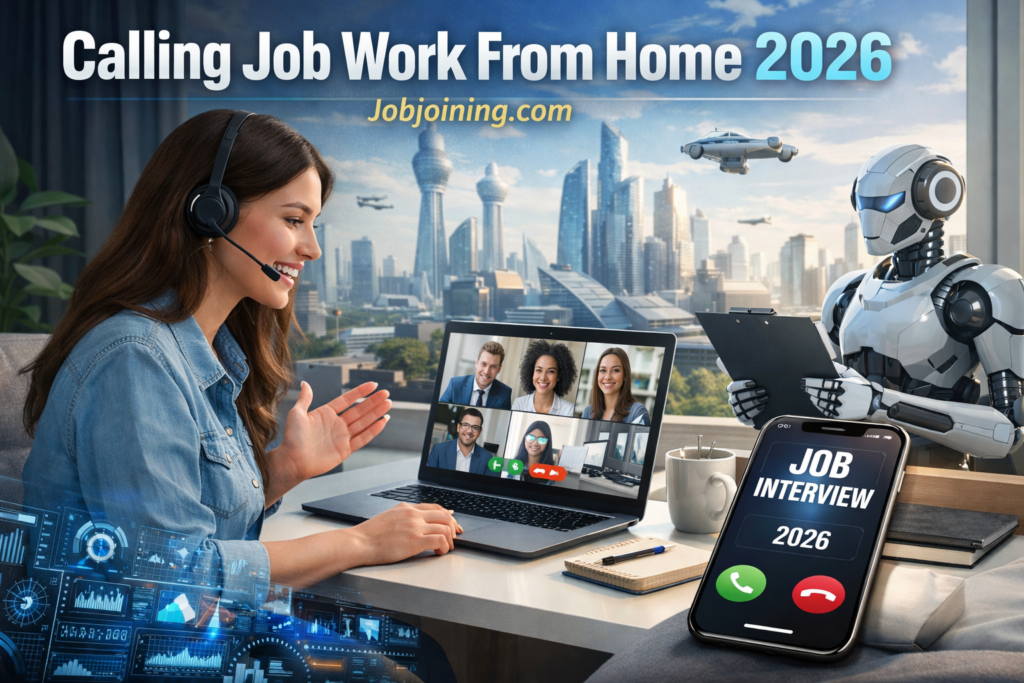 Calling Job Work From Home 2026 - Jobjoining.com