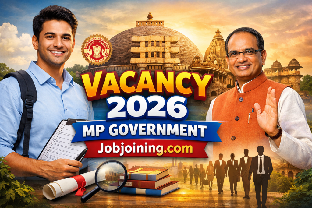 Vacancy 2026 MP Government - Jobjoining.com