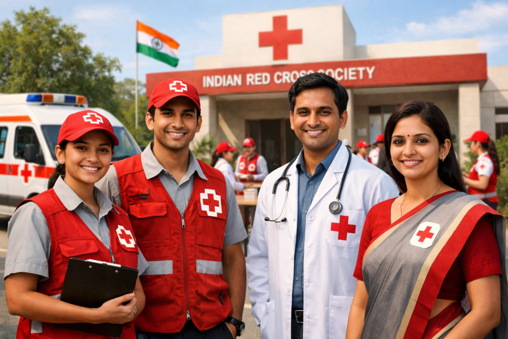 Indian Red Cross Society Recruitment 2026 - Jobjoining.com