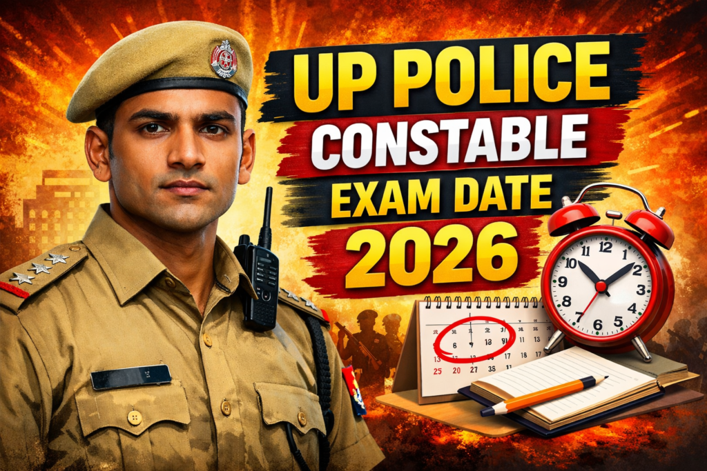 UP Police Constable Exam Date 2026 Announced: 8-10 June Exam for 32,679 Vacancies – Full Schedule, Eligibility & Pro Tips