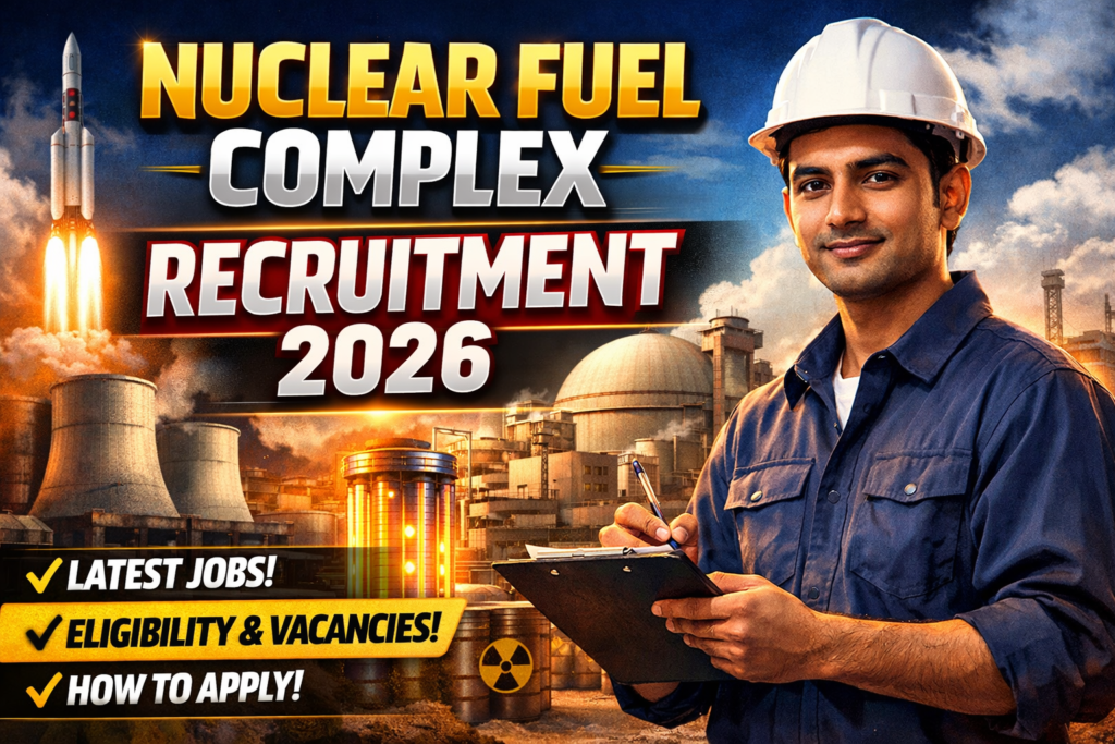 nuclear fuel complex recruitment 2026