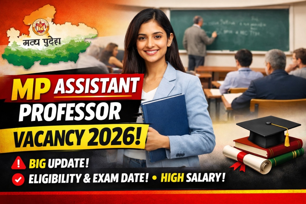 mp assistant professor vacancy