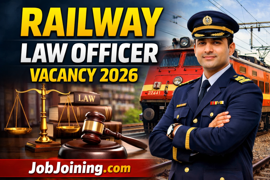 Railway Law Officer Vacancy 2026: 53 High-Paying Legal Posts in Indian Railways – Full Details, Eligibility & What’s Next