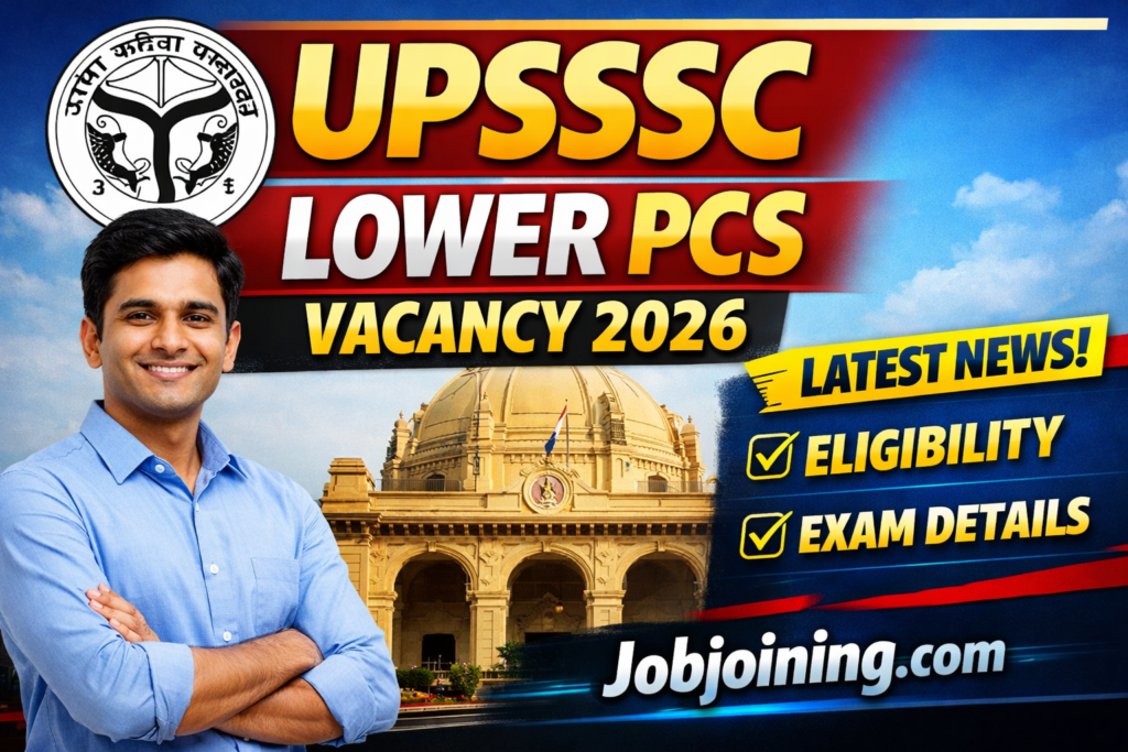 UPSSSC Lower PCS Vacancy 2026: 2285 Posts Notification Out – Apply Online Before 18 June