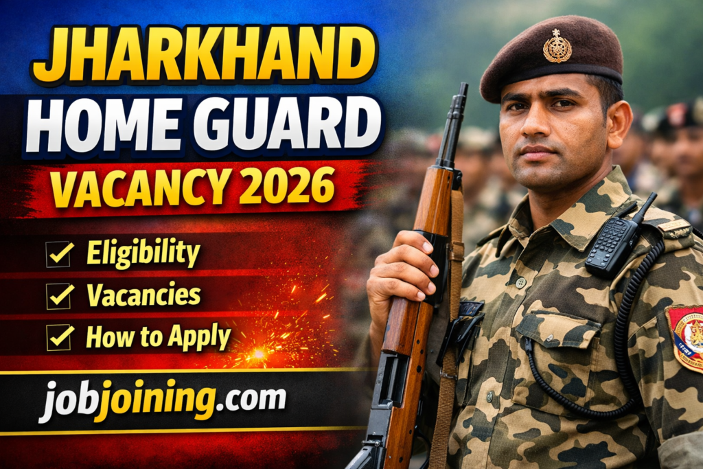 Jharkhand Home Guard Vacancy 2026: 772 Grih Rakshak Posts in Deoghar – Apply Online Before 30 April!