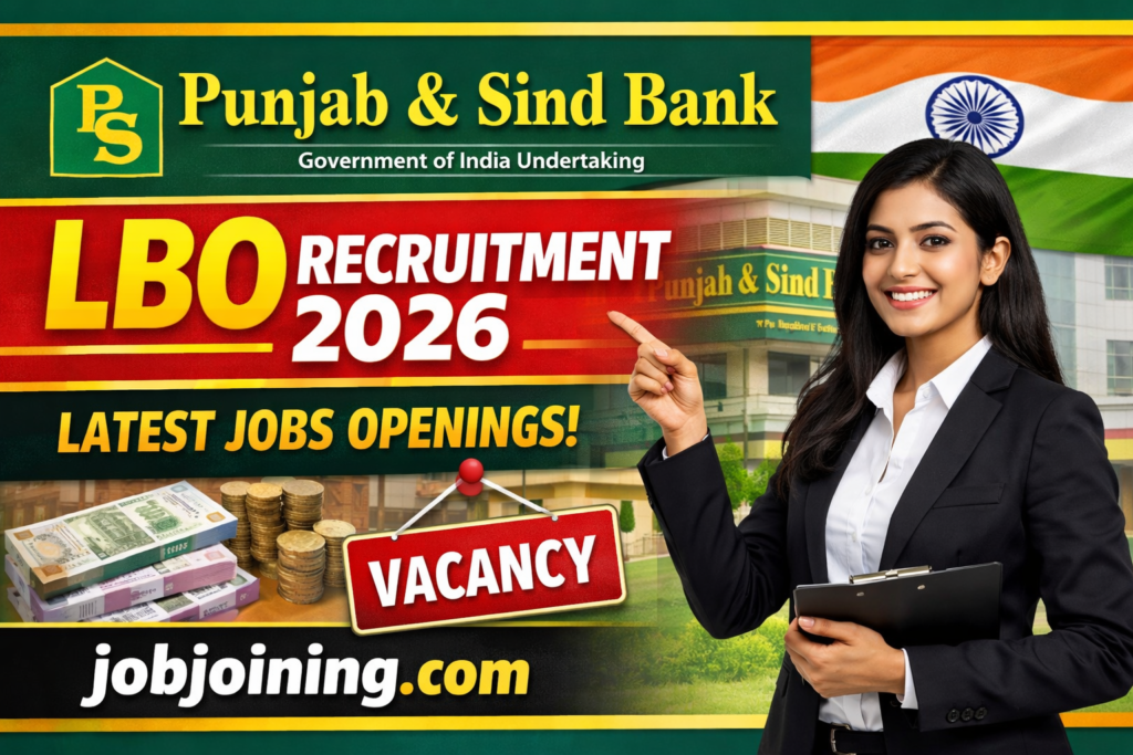 punjab and sind bank lbo recruitment 2026