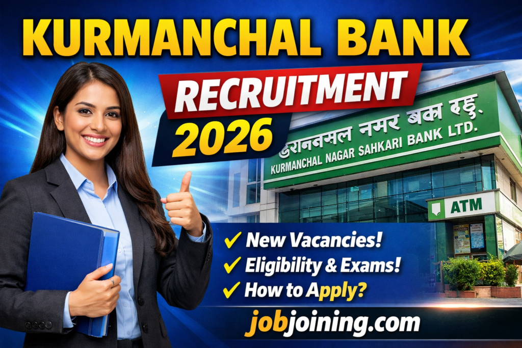Kurmanchal Bank Recruitment 2026: 60 Clerk/Cashier Vacancies Open – Apply Online Before 30 April!