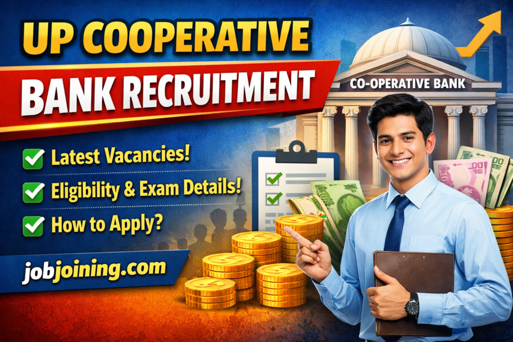 UP Cooperative Bank Recruitment 2026: 116 Vacancies for Manager, Junior Manager & More – Apply Before April 15!