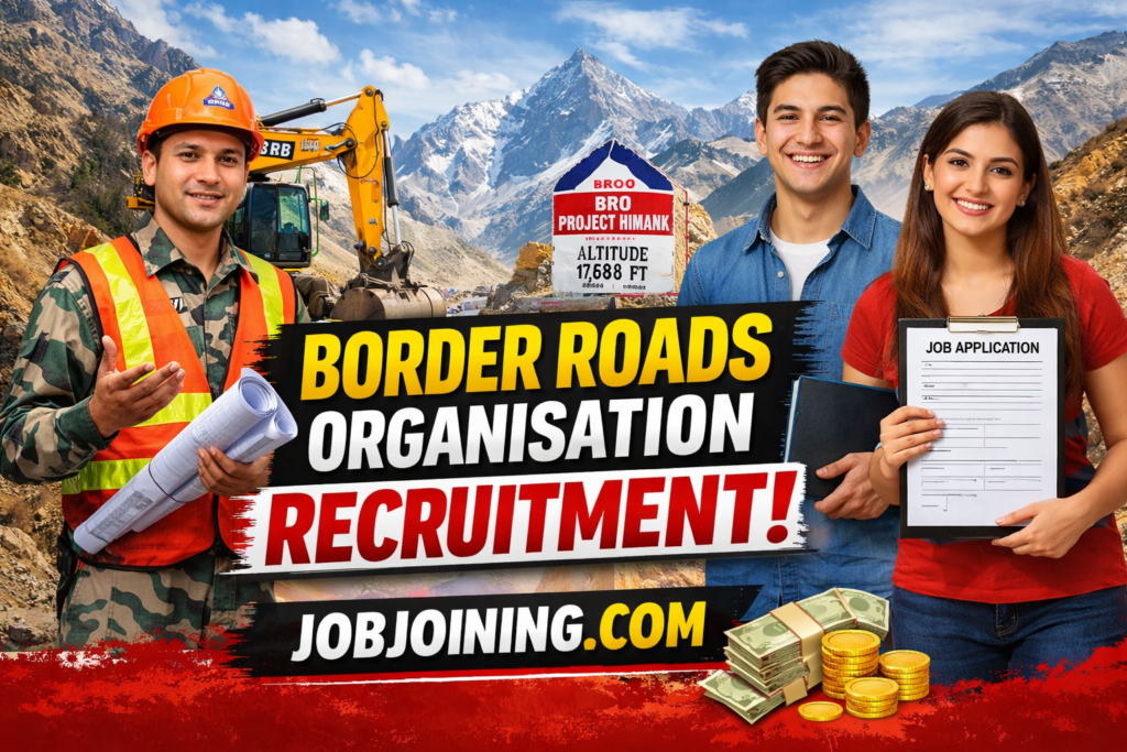 border roads organisation recruitment