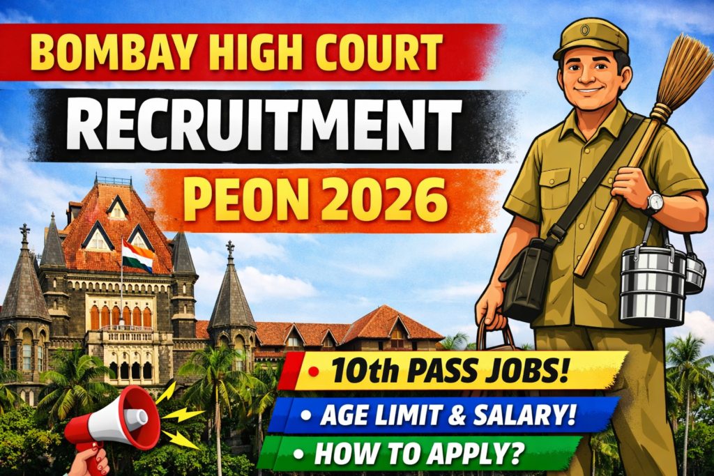 bombay high court recruitment peon 2026