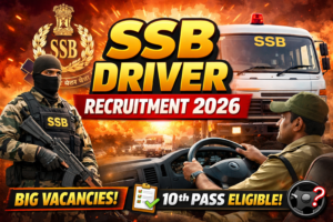 SSB Driver Recruitment 2026