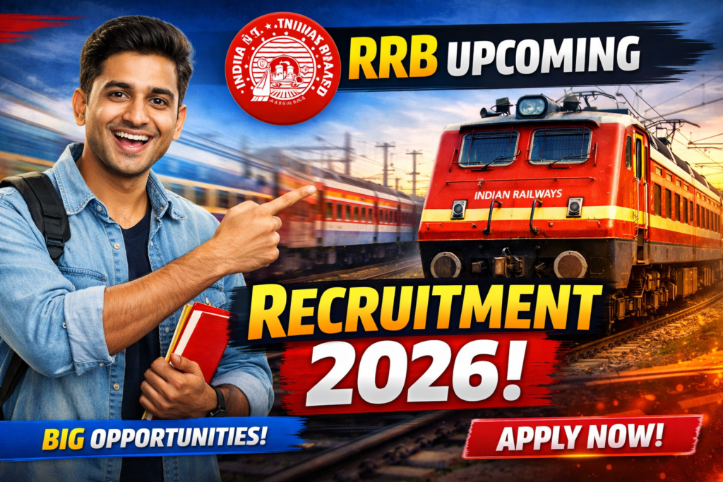 RRB upcoming Recruitment 2026