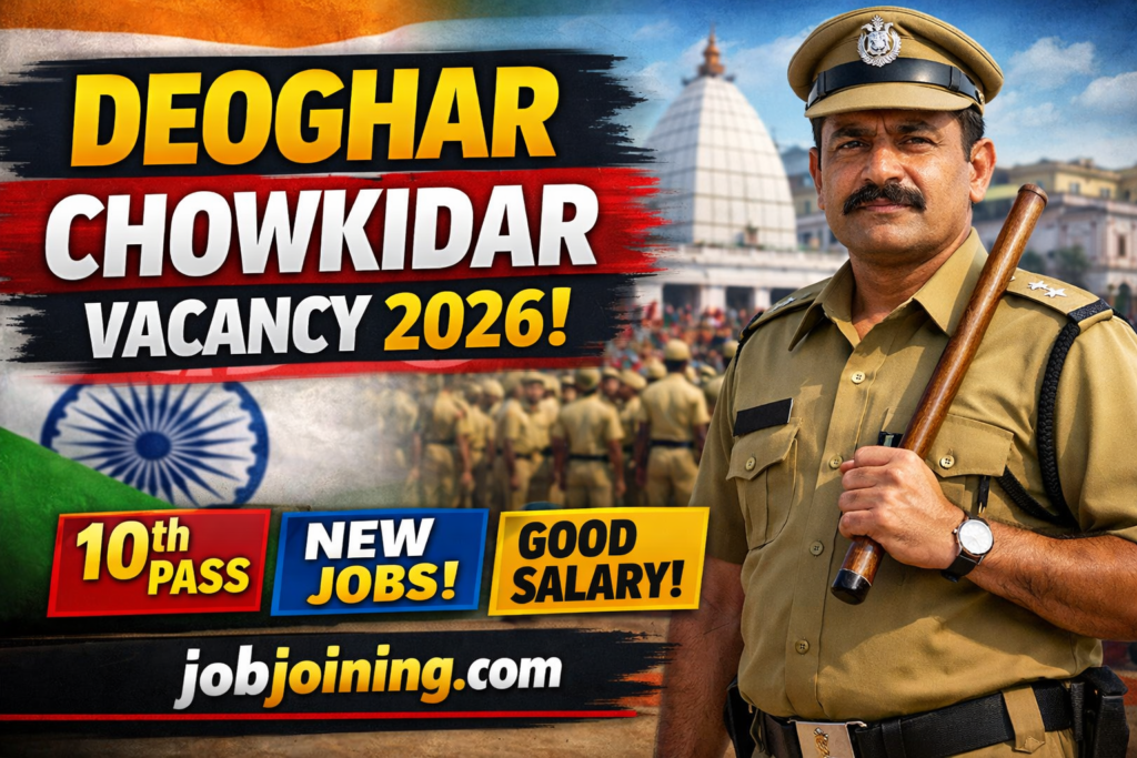 Deoghar Chowkidar Vacancy