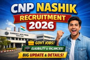 CNP Nashik Recruitment 2026: 534 Government Jobs in Currency Note Press – Apply Online Before It's Too Late!